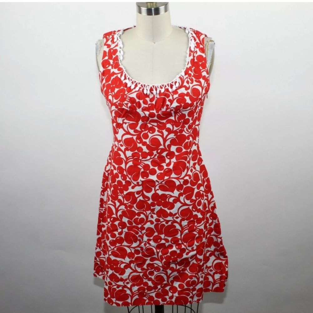 🍁 Chloe Peony A-line Dress T40